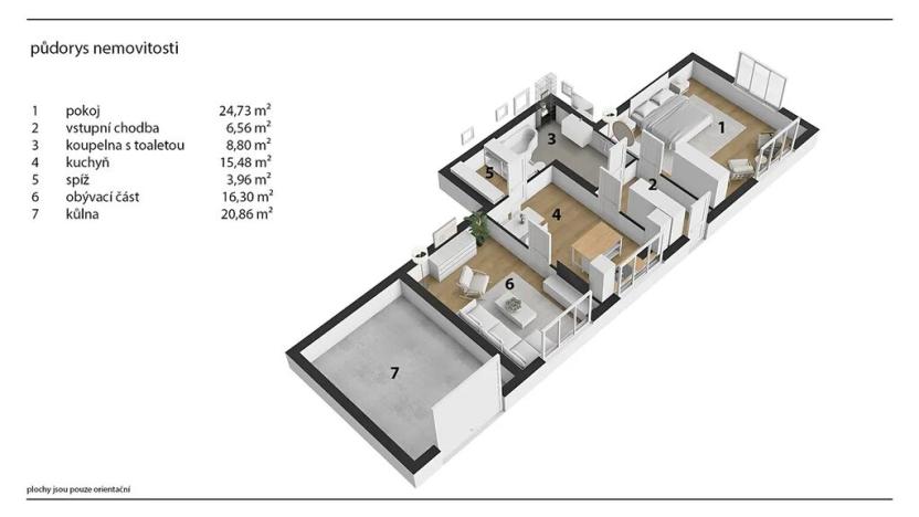 Prodej rodinného domu, Žlebské Chvalovice, 76 m2