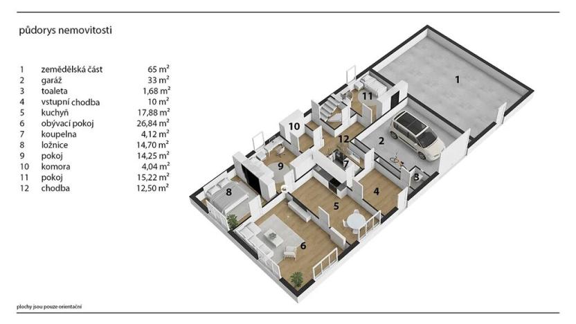 Prodej rodinného domu, Prosečné, 218 m2