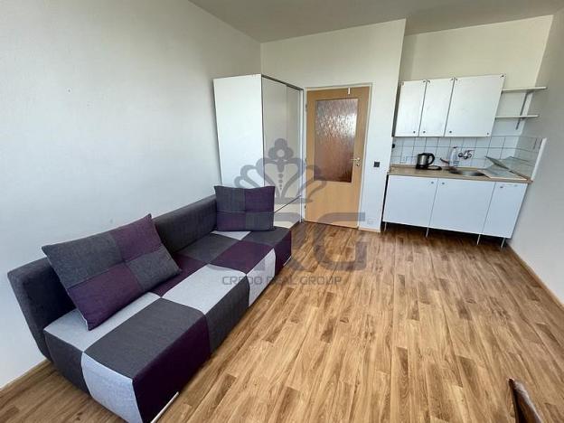 Pronájem bytu 1+kk, Brno - Lesná, Halasovo náměstí, 21 m2