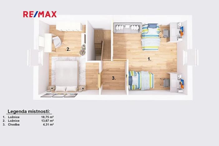 Pronájem rodinného domu, Rodvínov, 73 m2