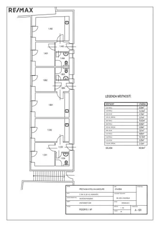 Pronájem kanceláře, Praha - Hodkovičky, Pod kopcem, 364 m2