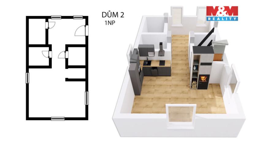 Prodej chalupy, Lipová-lázně - Horní Lipová, 175 m2