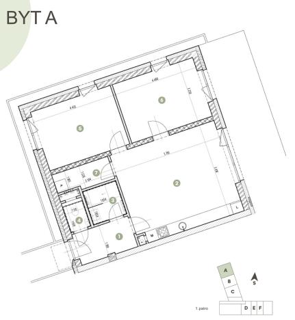 Prodej bytu 3+kk, Otrokovice - Kvítkovice, Spojovací, 196 m2