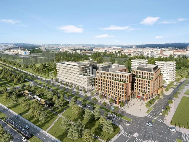 Pronájem kanceláře, Praha - Karlín, Rohanské nábřeží, 420 m2