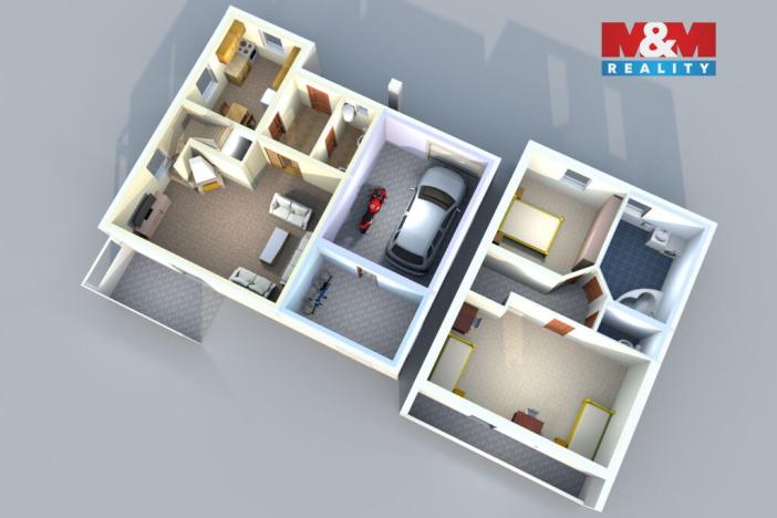 Prodej rodinného domu, Běstvina - Vestec, 112 m2