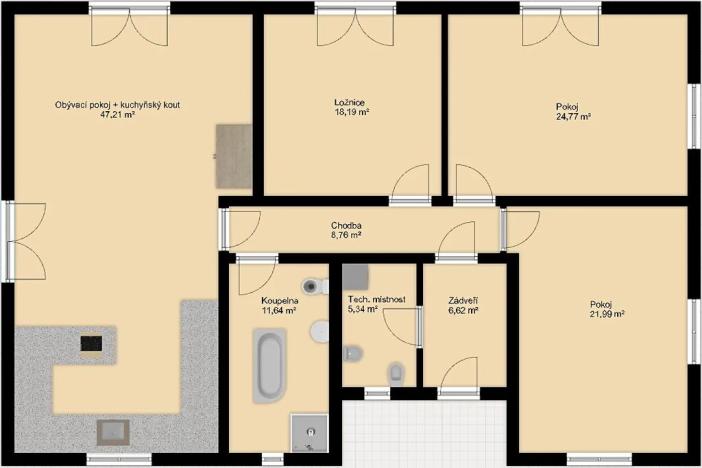 Prodej rodinného domu, Útvina, 144 m2