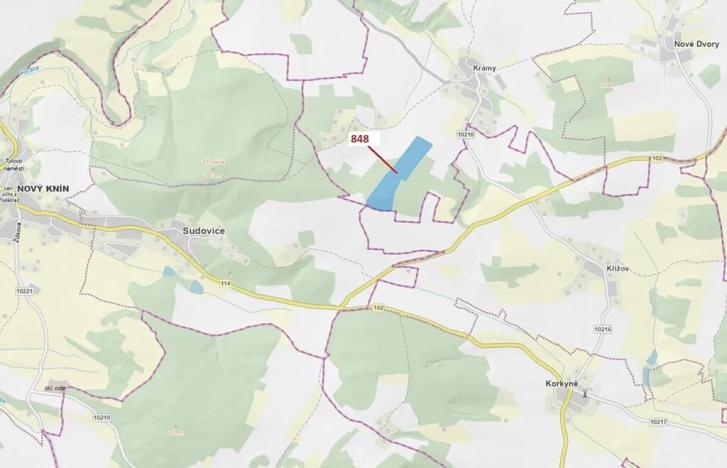 Dražba lesa, Nové Dvory, 81658 m2