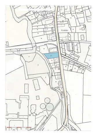 Prodej pozemku pro bydlení, Kostelec, 1097 m2