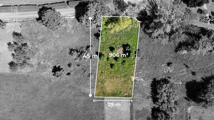 Prodej pozemku pro bydlení, Všetaty, 906 m2