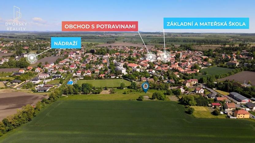 Prodej pozemku pro bydlení, Všetaty, 906 m2