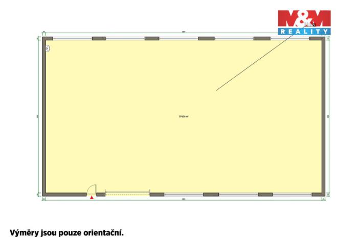Pronájem výrobních prostor, Trstěnice, 401 m2