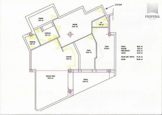 Prodej bytu 4+kk, Brno, 167 m2