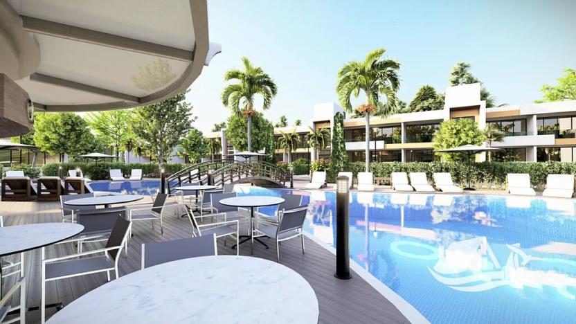 Prodej bytu 1+kk, Trikomo, Kypr, 44 m2