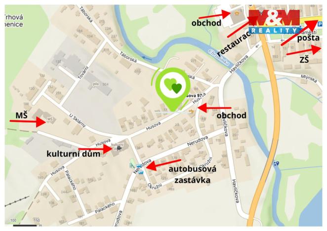 Prodej rodinného domu, Trhová Kamenice, Husova, 108 m2