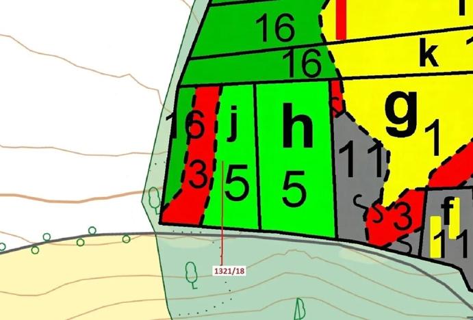 Dražba lesa, Jílovice, 3594 m2