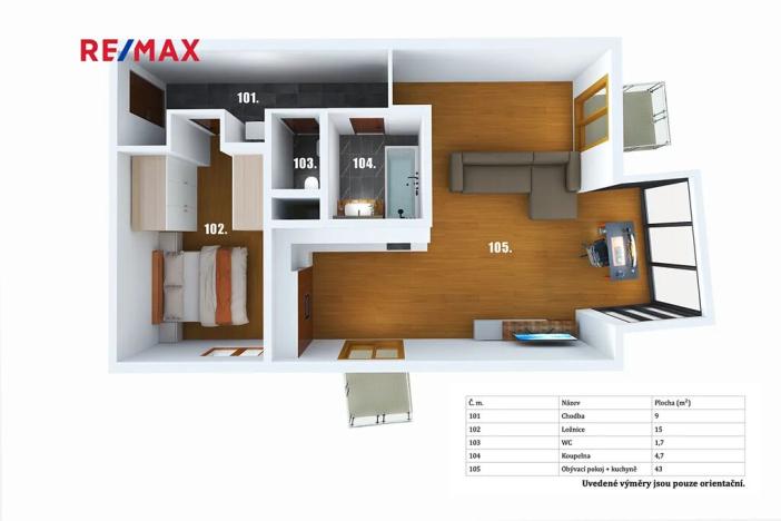 Pronájem bytu 2+kk, Praha - Holešovice, Komunardů, 68 m2