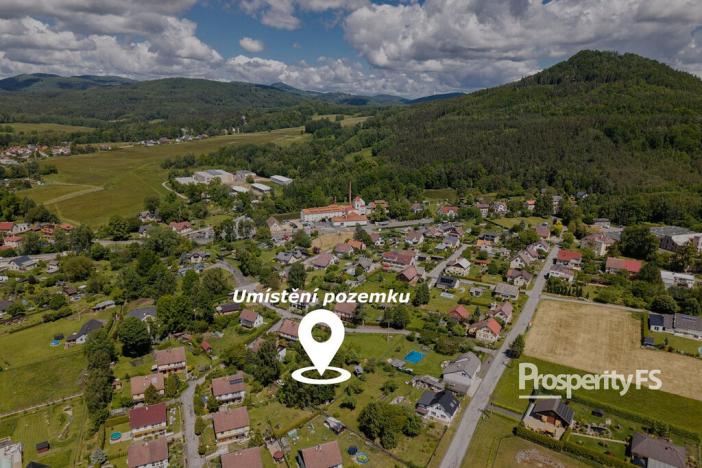 Prodej pozemku, Cvikov, 1280 m2