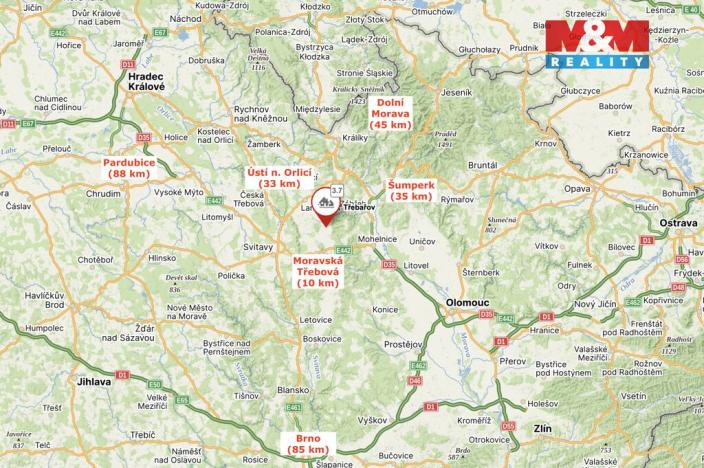 Prodej pozemku pro bydlení, Třebařov, 1414 m2