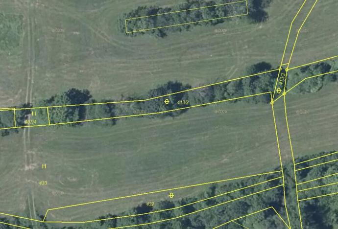 Prodej louky, Kozly, 691 m2