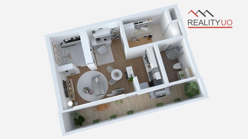 Prodej bytu 1+kk, Praha - Zličín, Sazovická, 37 m2