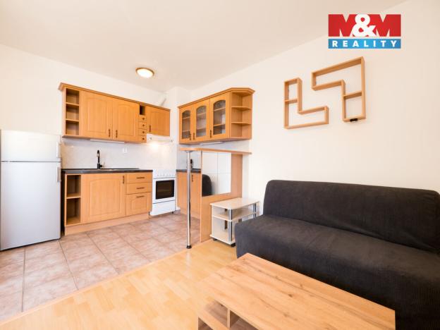 Pronájem bytu 1+kk, Praha - Libeň, Kašparovo náměstí, 29 m2