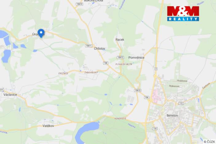 Prodej pozemku pro bydlení, Benešov - Úročnice, 1693 m2