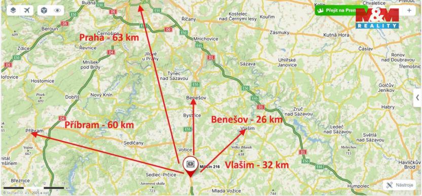 Prodej rodinného domu, Miličín, 67 m2