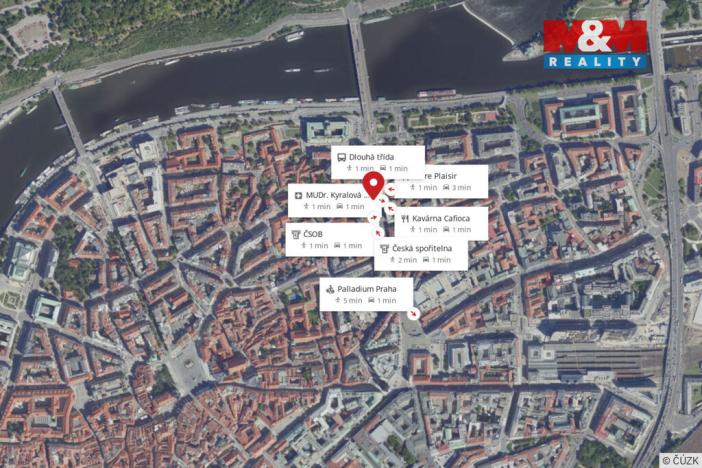 Pronájem obchodního prostoru, Praha - Staré Město, Revoluční, 45 m2