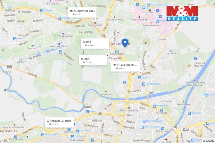 Prodej bytu 3+kk, Plzeň - Severní Předměstí, Bolevecká, 104 m2