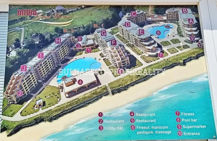 Prodej bytu 2+kk, Aheloy, Bulharsko, 81 m2