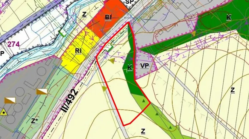 Prodej pozemku, Luhačovice, Uherskobrodská, 12273 m2