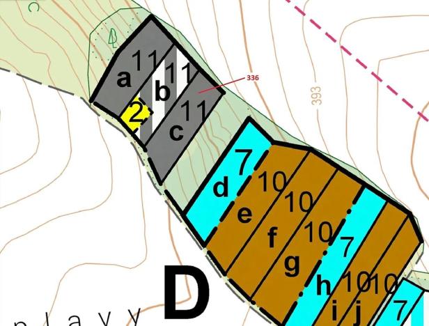 Dražba lesa, Přešovice, 1947 m2