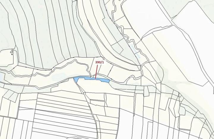 Dražba pozemku, Psárov, 2190 m2