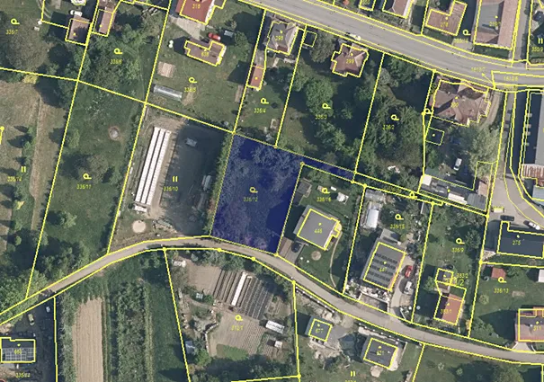 Prodej pozemku pro bydlení, Zásada, 1039 m2