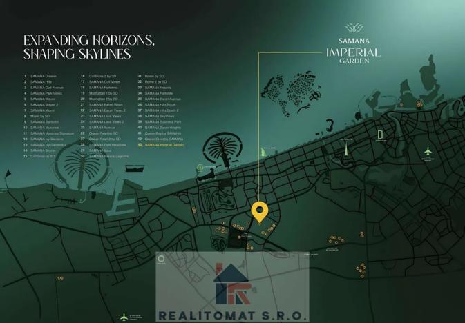 Prodej bytu 1+kk, Dubaj, Spojené arabské emiráty, 40 m2