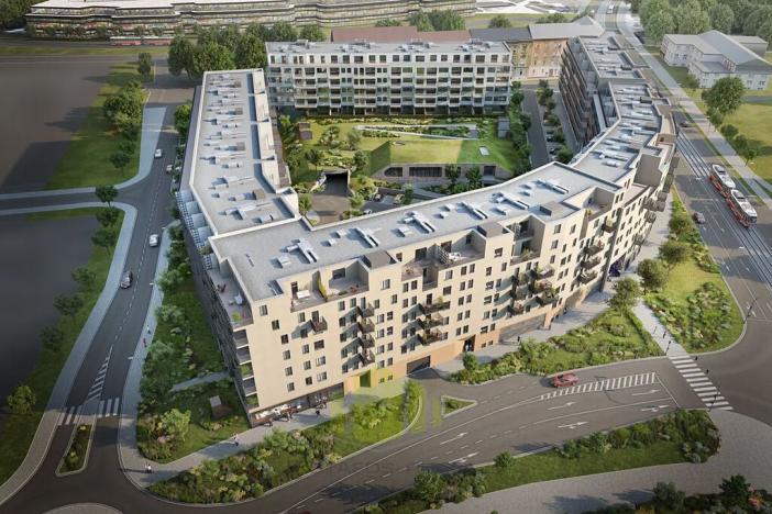 Pronájem bytu 1+kk, Olomouc, Camilla Sitteho, 34 m2