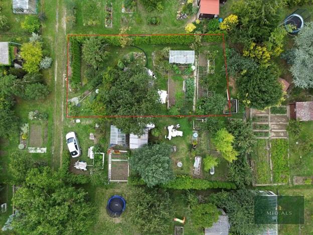 Prodej zahrady, Plzeň, Sluneční, 341 m2