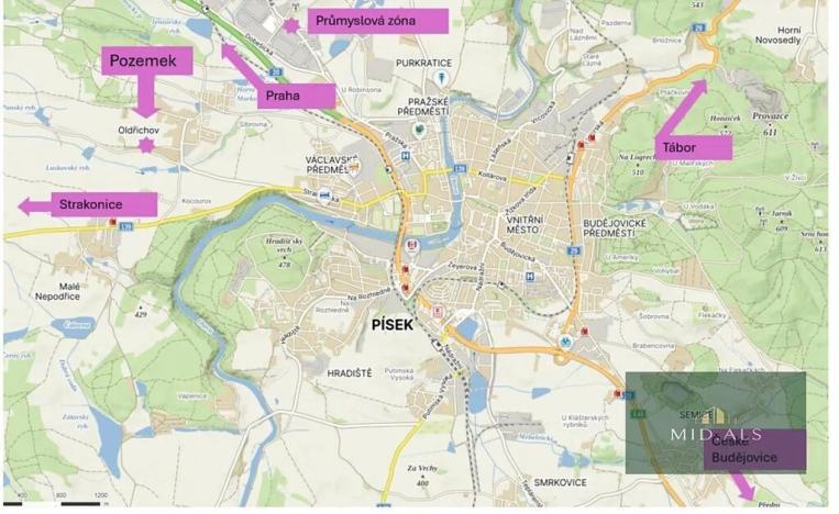 Prodej pozemku pro bydlení, Dobev, 923 m2