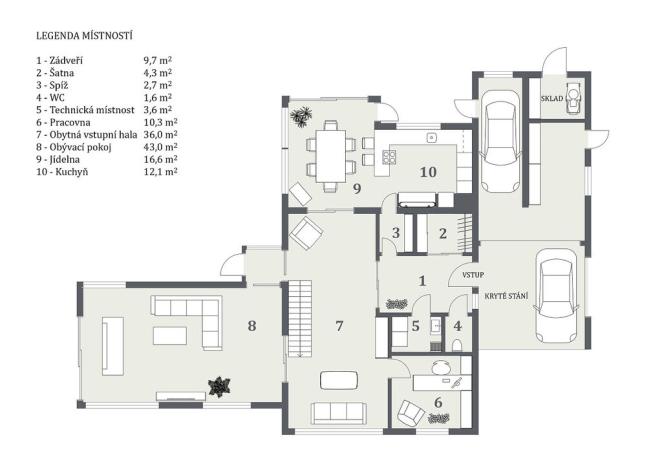 Prodej rodinného domu, Hradec Králové - Malšovice, Sportovní, 248 m2