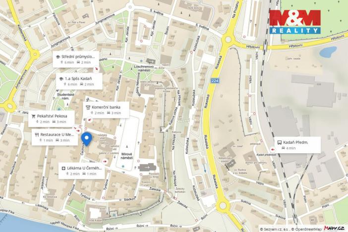 Prodej rodinného domu, Kadaň, Čechova, 158 m2