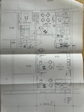 Pronájem obchodního prostoru, Praha - Veleslavín, Křenova, 110 m2