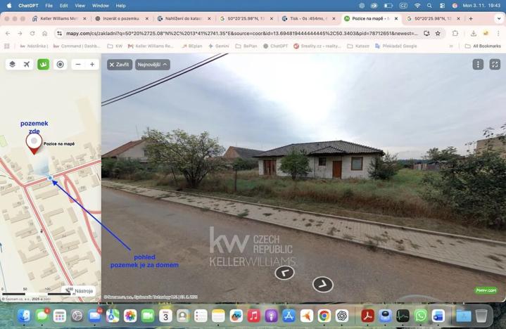 Prodej pozemku pro bydlení, Postoloprty, 3500 m2