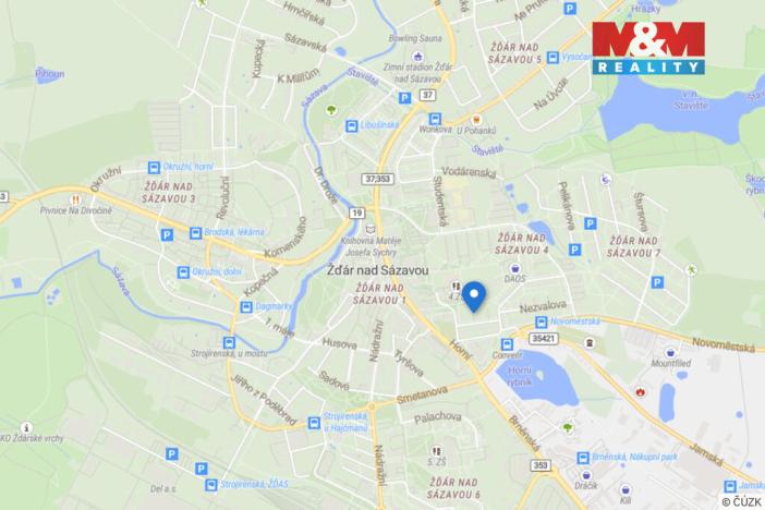 Prodej bytu 1+1, Žďár nad Sázavou - Žďár nad Sázavou 4, Švermova, 36 m2