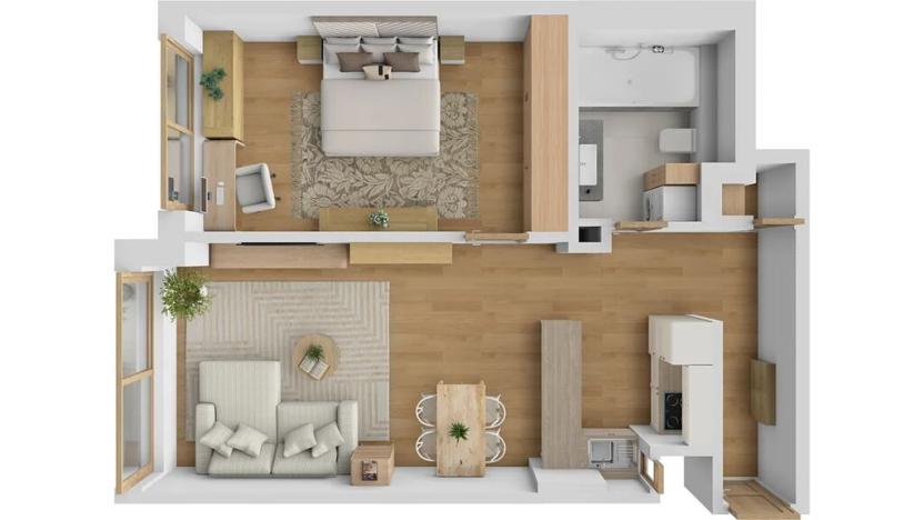 Prodej bytu 2+kk, Praha - Holešovice, Veverkova, 58 m2