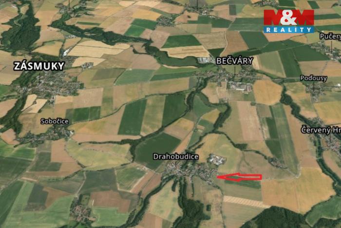 Prodej pozemku pro bydlení, Drahobudice, 1155 m2