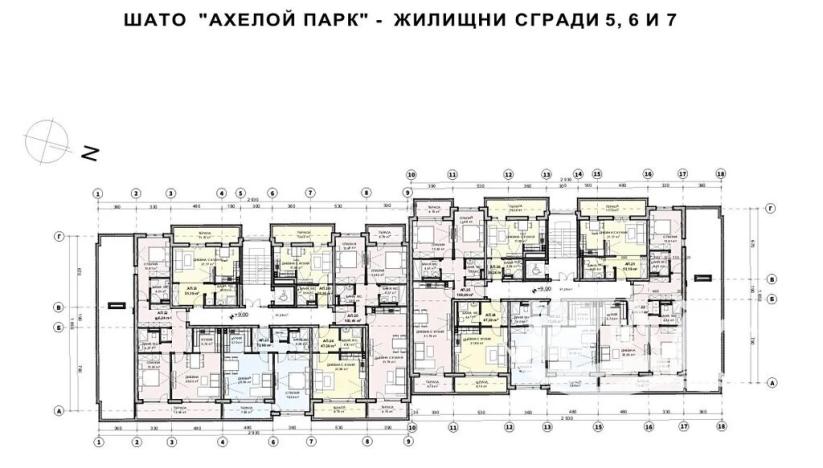 Prodej bytu 2+kk, Aheloy, Bulharsko, 69 m2