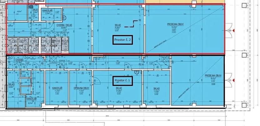 Pronájem obchodního prostoru, Blansko, Dvorská, 150 m2