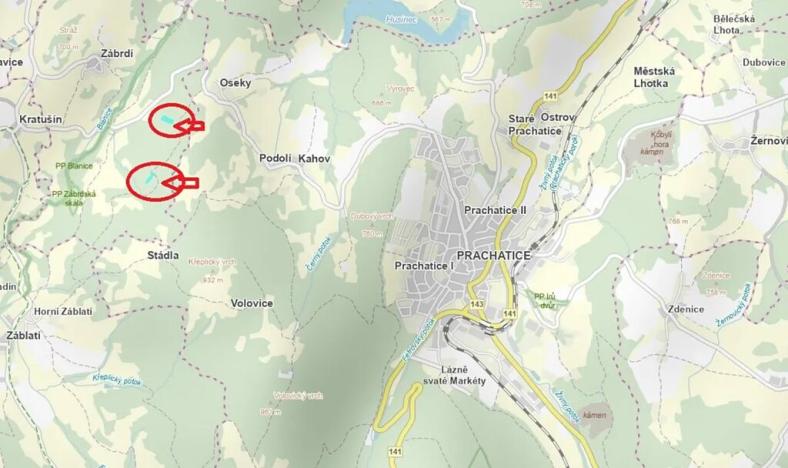 Prodej lesa, Zábrdí, 9676 m2