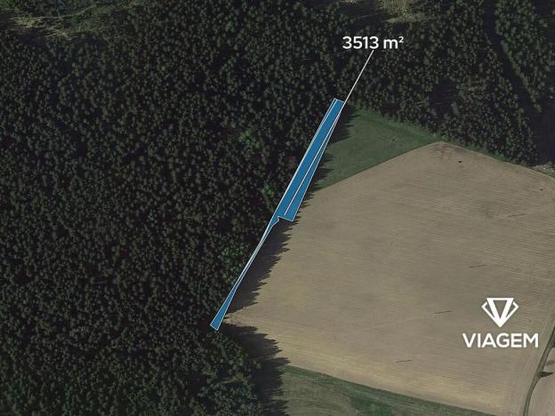 Prodej pole, Račín, 3513 m2