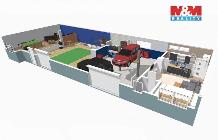 Pronájem obchodního prostoru, Česká Lípa, Kozákova, 207 m2